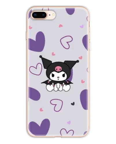 Чохол для iPhone 8 Plus з картинкою «Kuromi та лавандові серця» Чохол для iPhone 8 Plus з картинкою «Kuromi та лавандові серця»
