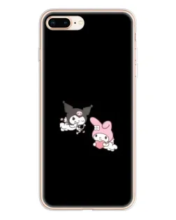 Чохол для iPhone 8 Plus з картинкою «My Melody та Kuromi»