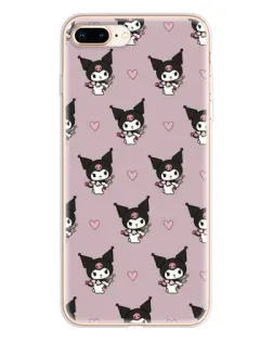 Чохол для iPhone 8 Plus з картинкою «Kuromi — нічний сон»