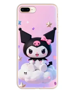 Чохол для iPhone 8 Plus з картинкою «Рок-зірка Kuromi»