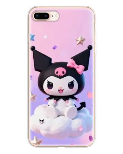 Чохол для iPhone 8 Plus з картинкою «Рок-зірка Kuromi» Чохол для iPhone 8 Plus з картинкою «Рок-зірка Kuromi»