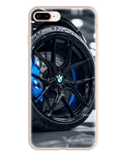 Чохол для iPhone 8 Plus з картинкою «Колесо BMW зблизька»