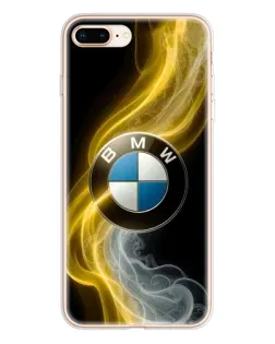 Чохол для iPhone 8 Plus з картинкою «Золотистий дим BMW»