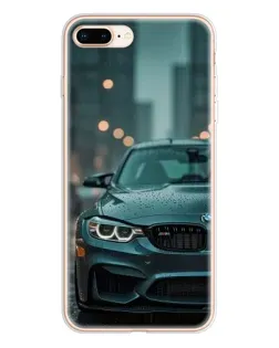 Чохол для iPhone 8 Plus з картинкою «BMW у вогнях міста»