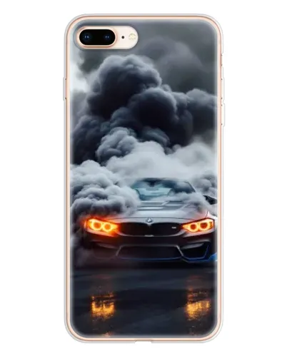 Чохол для iPhone 8 Plus з картинкою «BMW у диму»