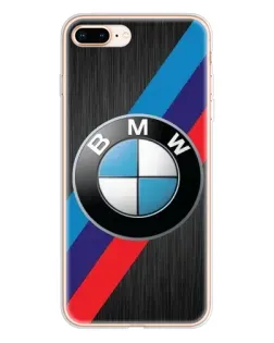Чохол для iPhone 8 Plus з картинкою «BMW M-stripes стиль»