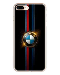 Чохол для iPhone 8 Plus з картинкою «BMW M-Power неон»