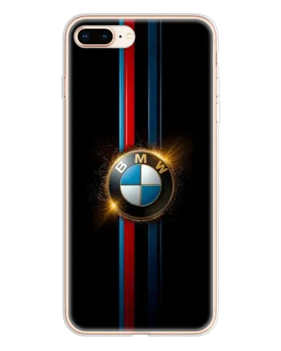 Чохол для iPhone 8 Plus з картинкою «BMW M-Power неон»