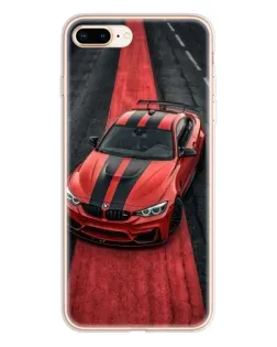 Чохол для iPhone 8 Plus з картинкою «BMW на червоній доріжці»