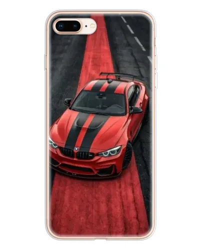 Чохол для iPhone 8 Plus з картинкою «BMW на червоній доріжці»