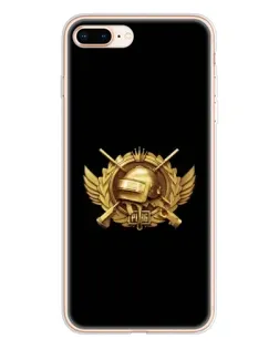 Чохол для iPhone 8 Plus з картинкою «PUBG — помаранчевий градієнт»