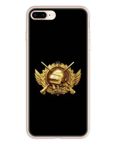 Чохол для iPhone 8 Plus з картинкою «PUBG — помаранчевий градієнт»