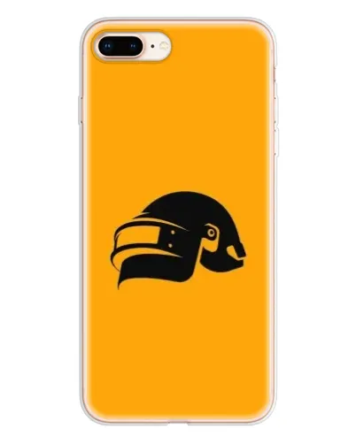 Чохол для iPhone 8 Plus з картинкою «PUBG — золотий шолом»