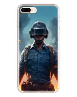 Чохол для iPhone 8 Plus з картинкою «PUBG — реалістичний герой»