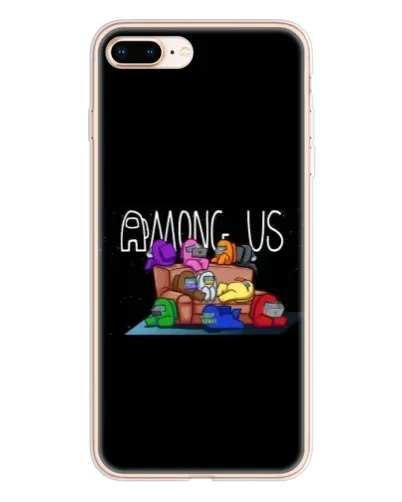 Чохол для iPhone 8 Plus з картинкою «Логотип Among Us» Чохол для iPhone 8 Plus з картинкою «Логотип Among Us»