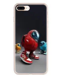 Чохол для iPhone 8 Plus з картинкою «Among Us — 3D стиль»