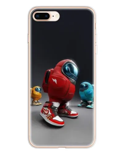 Чохол для iPhone 8 Plus з картинкою «Among Us — 3D стиль» Чохол для iPhone 8 Plus з картинкою «Among Us — 3D стиль»
