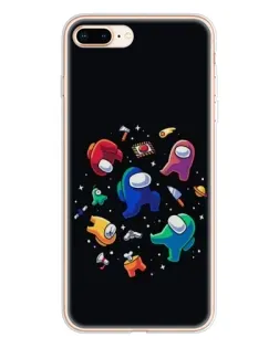 Чохол для iPhone 8 Plus з картинкою «Among Us космос»