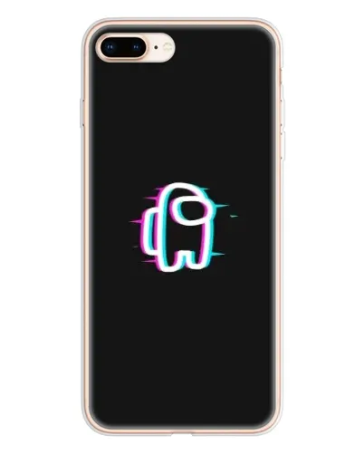 Чохол для iPhone 8 Plus з картинкою «Among Us неон» Чохол для iPhone 8 Plus з картинкою «Among Us неон»
