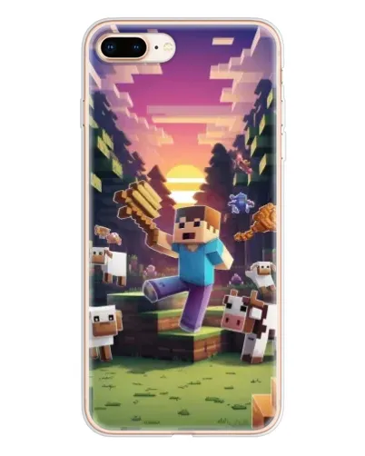 Чохол для iPhone 8 Plus з картинкою «Стів на фермі»