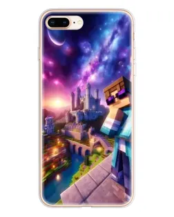 Чохол для iPhone 8 Plus з картинкою «Стів та космос»