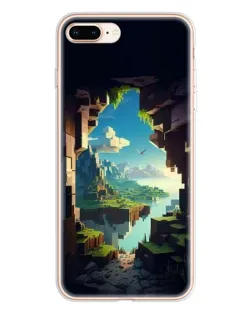 Чохол для iPhone 8 Plus з картинкою «Вид з печери»