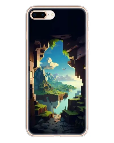 Чохол для iPhone 8 Plus з картинкою «Вид з печери»