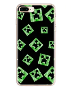 Чохол для iPhone 8 Plus з картинкою «Паттерн з кріперами»
