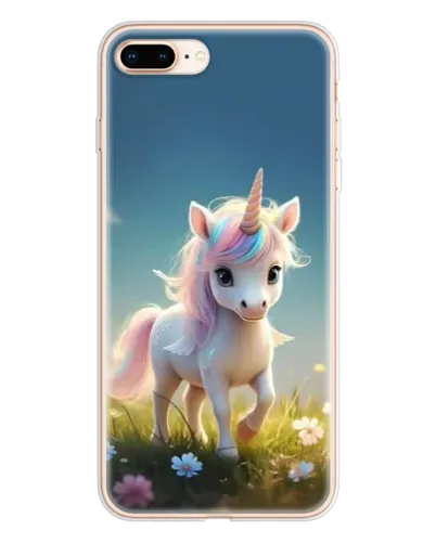 Чохол для iPhone 8 Plus з картинкою «Єдиноріг на галявині» Чохол для iPhone 8 Plus з картинкою «Єдиноріг на галявині»