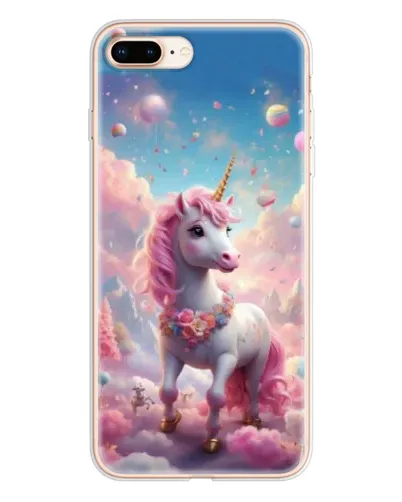 Чохол для iPhone 8 Plus з картинкою «Єдиноріг серед хмар» Чохол для iPhone 8 Plus з картинкою «Єдиноріг серед хмар»