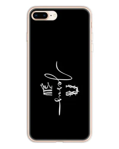 Чохол для iPhone 8 Plus з картинкою «Король Слави Jesus» Чохол для iPhone 8 Plus з картинкою «Король Слави Jesus»