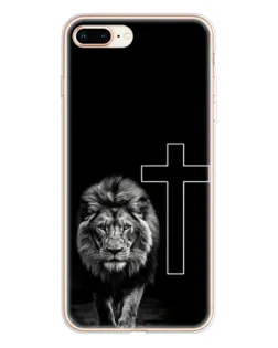 Чохол для iPhone 8 Plus з картинкою «Лев та Хрест»
