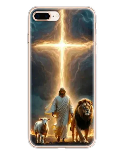 Чохол для iPhone 8 Plus з картинкою «Лев Юди та Світло» Чохол для iPhone 8 Plus з картинкою «Лев Юди та Світло»
