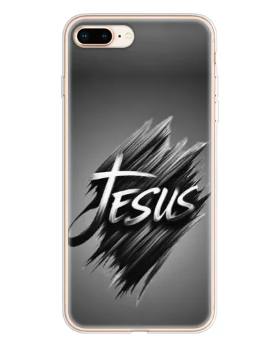 Чохол для iPhone 8 Plus з картинкою «Напис Jesus Graffiti» Чохол для iPhone 8 Plus з картинкою «Напис Jesus Graffiti»