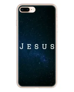 Чохол для iPhone 8 Plus з картинкою «Зоряне небо Jesus»