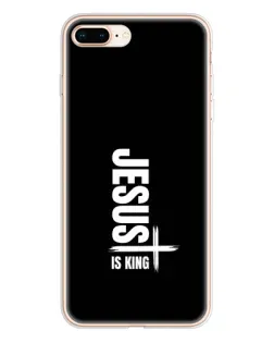 Чохол для iPhone 8 Plus з картинкою «Вертикаль віри Jesus»