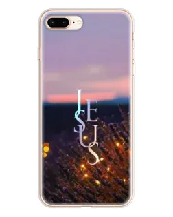 Чехол для iPhone 8 Plus с картинкой «Свет Божий ночью»