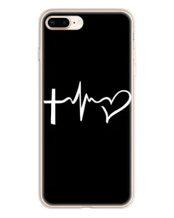Чехол для iPhone 8 Plus с картинкой «Пульс веры»