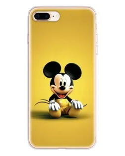Чохол для iPhone 8 Plus з картинкою «Міккі на жовтому»
