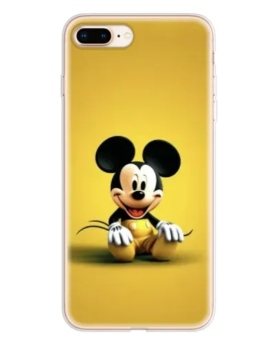 Чохол для iPhone 8 Plus з картинкою «Міккі на жовтому» Чохол для iPhone 8 Plus з картинкою «Міккі на жовтому»