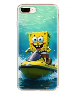 Чохол для iPhone 8 Plus з картинкою «Спанч Боб на гідроциклі» Чохол для iPhone 8 Plus з картинкою «Спанч Боб на гідроциклі»
