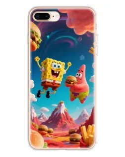 Чохол для iPhone 8 Plus з картинкою «Космічний фастфуд» Чохол для iPhone 8 Plus з картинкою «Космічний фастфуд»