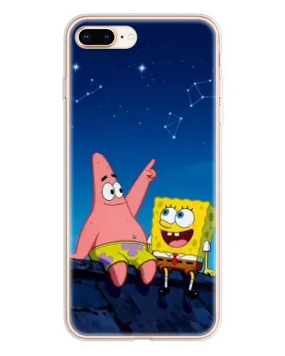 Чохол для iPhone 8 Plus з картинкою «Губка Боб та Патрік вночі» Чохол для iPhone 8 Plus з картинкою «Губка Боб та Патрік вночі»