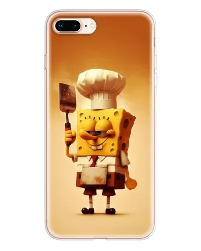 Чохол для iPhone 8 Plus з картинкою «Губка Боб кухар» Чохол для iPhone 8 Plus з картинкою «Губка Боб кухар»