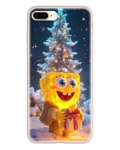 Чохол для iPhone 8 Plus з картинкою «Різдвяний Спанч Боб» Чохол для iPhone 8 Plus з картинкою «Різдвяний Спанч Боб»