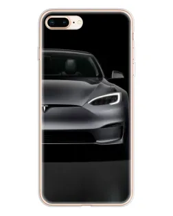 Чохол для iPhone 8 Plus з картинкою «Tesla Model S Look»