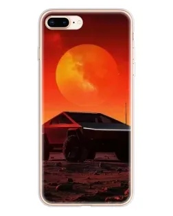 Чохол для iPhone 8 Plus з картинкою «Cybertruck на Марсі»