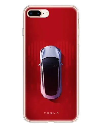 Чохол для iPhone 8 Plus з картинкою «Tesla Top View» Чохол для iPhone 8 Plus з картинкою «Tesla Top View»