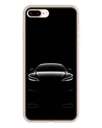 Чохол для iPhone 8 Plus з картинкою «Силует Tesla Night» Чохол для iPhone 8 Plus з картинкою «Силует Tesla Night»