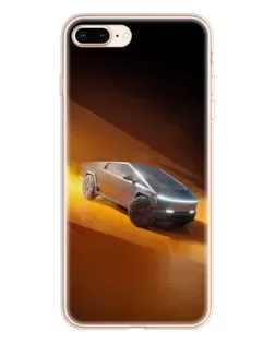 Чохол для iPhone 8 Plus з картинкою «Cybertruck у пустелі»